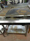 Blue Seal 3 Burner Gas Fired Griddle