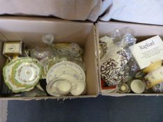 2 Large Boxes of China & Glassware