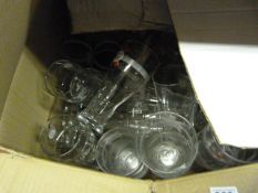 Box of Kronenbourg 164 Branded Glasses