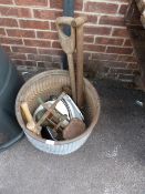 Dolly Tub - Scales & Enamel Ware