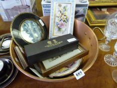 Brass Jam Pan & Contents