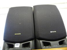 Pair of Aiwa Speakers