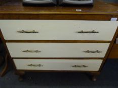 Oak Chest of 3 Drawers