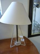 1970's Table Lamp & Shade
