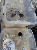 2 Boxes of Glassware