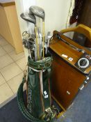 Set of Golf Clubs in Bag
