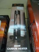 2 x 800 Watt Deluxe Carbon Heaters