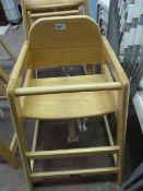 Beech High Seat Chair