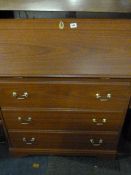 Mahogany Fall Front Bureau