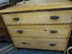 Pine Chest of 3 Drawers