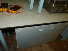 High Level Metal Framed Laboratory Bench with Heat & Chemical Resistant Top