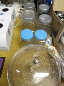 Glass Storage Jars - Cake Stands etc