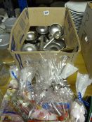 Stainless Steel Ice Cream Dishes & Ice Cream Scoops