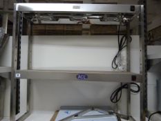 Stainless Steel Heated Serve Through Gantry  Ref: 220