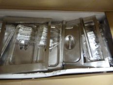 Stainless Steel 6 Pot Over Shelf Ref: 223