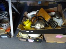 4 Boxes of Bric-a-Brac