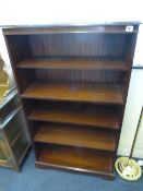 Mahogany 5 Height Bookcase