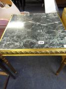 Gilt Ornamental Coffee Table