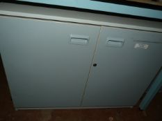 Mobile Double Door Storage Cupboard