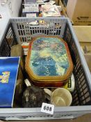 Collection of Old Tins