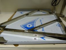 Stainless Steel Appliance Shelf with Brackets Ref: 233