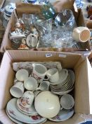 2 Boxes of China & Glassware