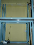 4 High Level Tables on Box Section Frames with Heat Resistant Tops