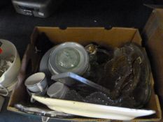 Box Containing China & Glassware