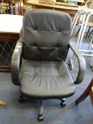 Black Swivel Office Chair
