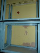 4 High Level Tables on Box Section Frames with Heat Resistant Tops