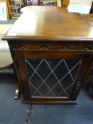 Mahogany Glazed Cupboard