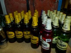 34 Bottles of Bulmers Cider - Assorted Flavours