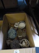 Box containing China & Glassware