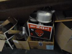 6 Boxes of Kitchenalia - Bric-a-Brac etc