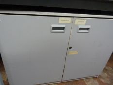 Mobile Double Door Storage Cupboard