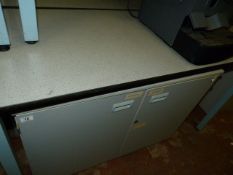 High Level Metal Framed Laboratory Bench with Heat & Chemical Resistant Top