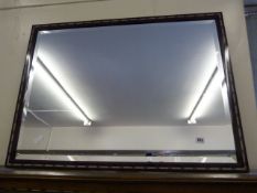 Mahogany Framed Wall Mirror