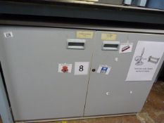 Mobile Double Door Storage Cupboard