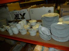 Large Quantity of White Crockery