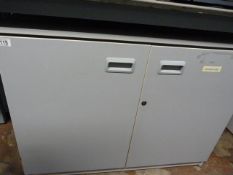 Mobile Double Door Storage Cupboard