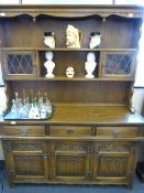 Priory Style Display Cabinet over Sideboard