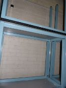 4 High Level Tables on Box Section Frames with Heat Resistant Tops