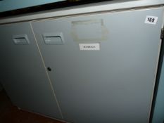 Mobile Double Door Storage Cupboard