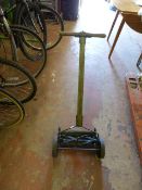 Vintage Push-Along Qualcast Lawn Mower