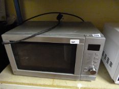 Silver Microwave Oven