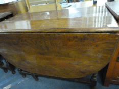 Oak Drop Leaf Table