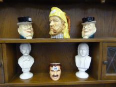 Collection of Toby Jugs etc