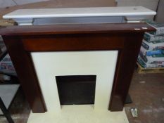 2 Fire Surrounds with Hearths