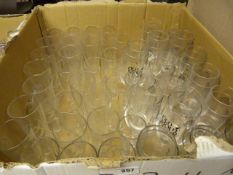 Box of Cider & J20 Branded Glasses