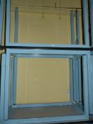 4 High Level Tables on Box Section Frames with Heat Resistant Tops